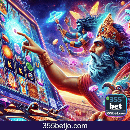 Imagem promocional do login da 355BET